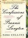 Cover image for The Confessions of Frannie Langton